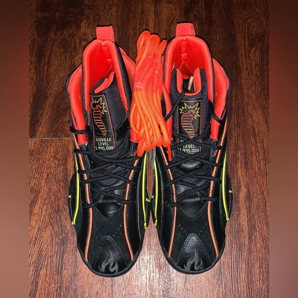 Reebok basketball shoes Shaqnosis Cheetos
